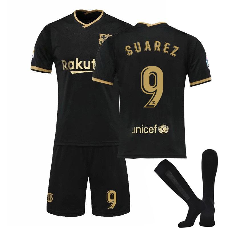 Футболка Барселоны - домашняя и выездная номер Месси игровая футболка, детский спортивный футбольный костюм футболка мужская
