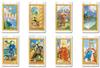 Tarot Cards Fortune Telling 78 White Cats Tarot Cards with Japanese Booklet "Pocket Manual"
