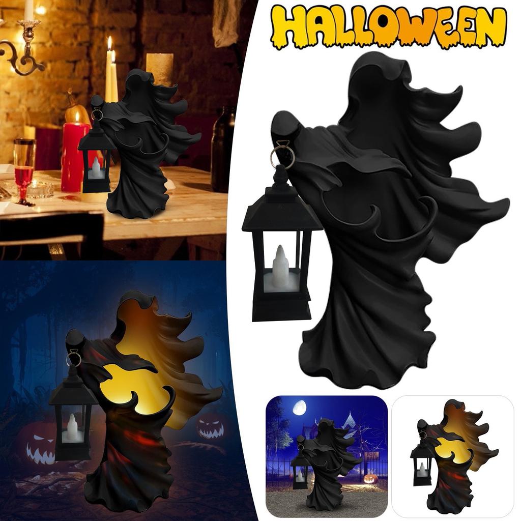 Безликая скульптура призрака Хэллоуин вурдалак украшение скульптуры из смолы