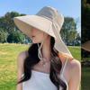 Летние шляпы для улицы, защита шеи от ультрафиолета, солнцезащитные козырьки для женщин, рыбалки, пешего туризма, широкополая шаль, солнцезащитный крем, кепки с хвостиком для женщин