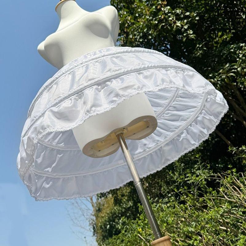 Высококачественная многослойная нижняя юбка из полиэстера с эластичной лентой для костюмов принцесс и танцевальных нарядов