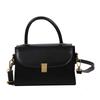 Pu Small Square Shoulder Bag For Women With Lock Closure Perfect For Daily Wear