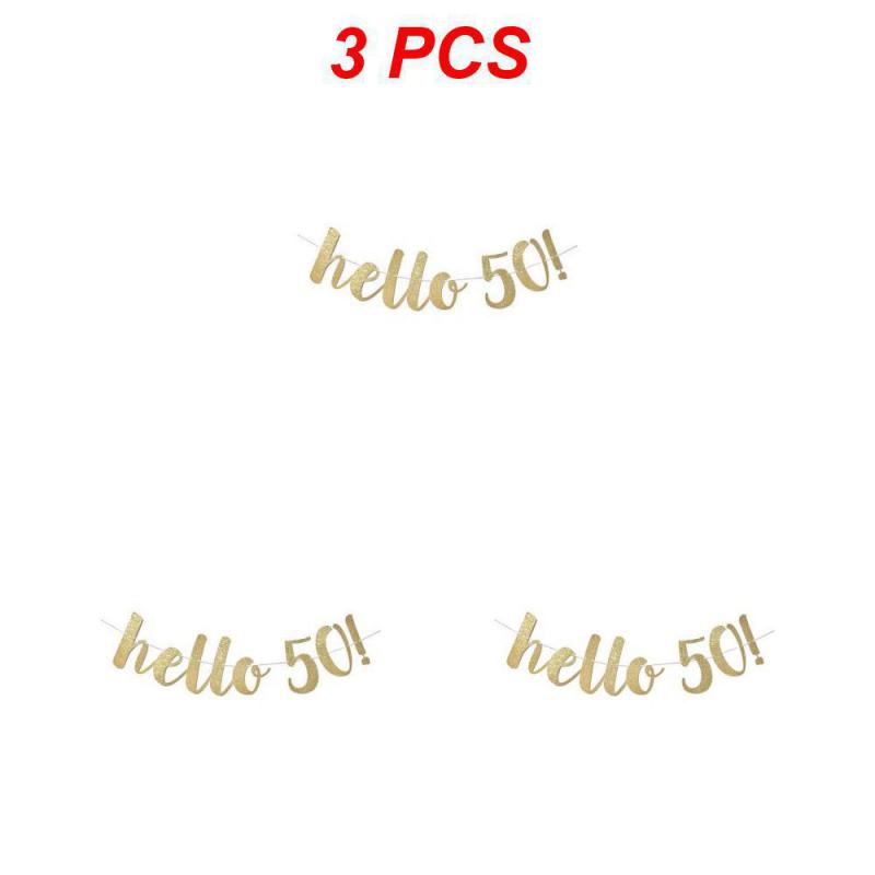 Украшения на день рождения 30 40 50 60 лет Золотые блестящие бумажные баннеры Гирлянда Конфетти Воздушные шары Товары для взрослых на годовщину