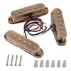 High Output Guitar Pickup Pickups Neck Middle Bridge Set for ST Bronze
