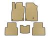 Коврики EVA (SD, Бежевый) для Honda Civic Sedan X 2016-2021 гг
