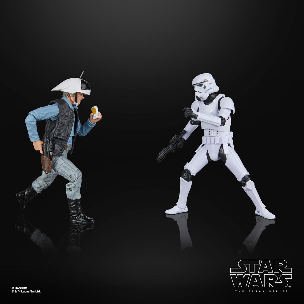 Star Wars Black Series Rebel Trooper A New Hope Collectible Action Figure & Stormtrooper, 6-Inch 2-Pack