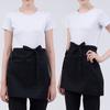 Dacron Half Apron Waterproof Waist Aprons New Short Half Waist Apron  Women Men