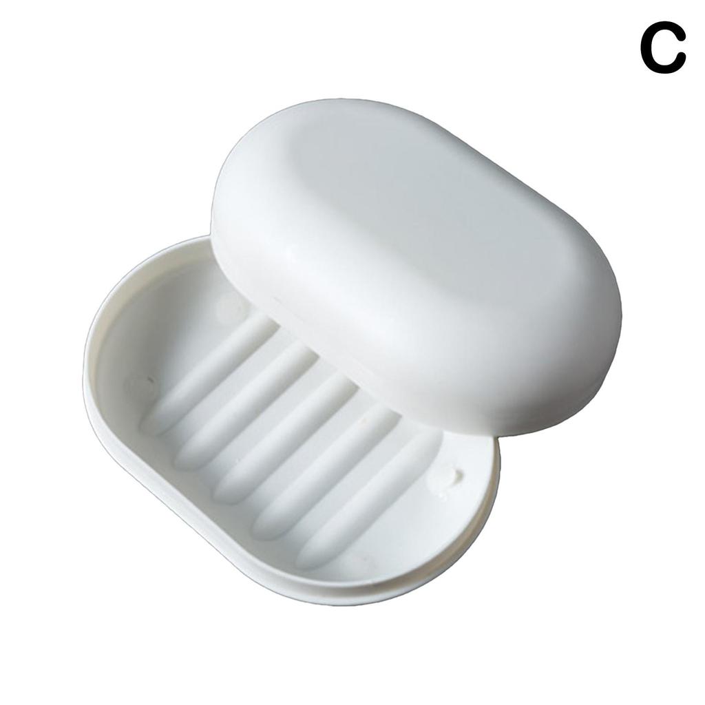 Мыльница Контейнер для мыла Дорожный Герметичный Контейнер для мыла Конфетного цвета D5K3 KTY