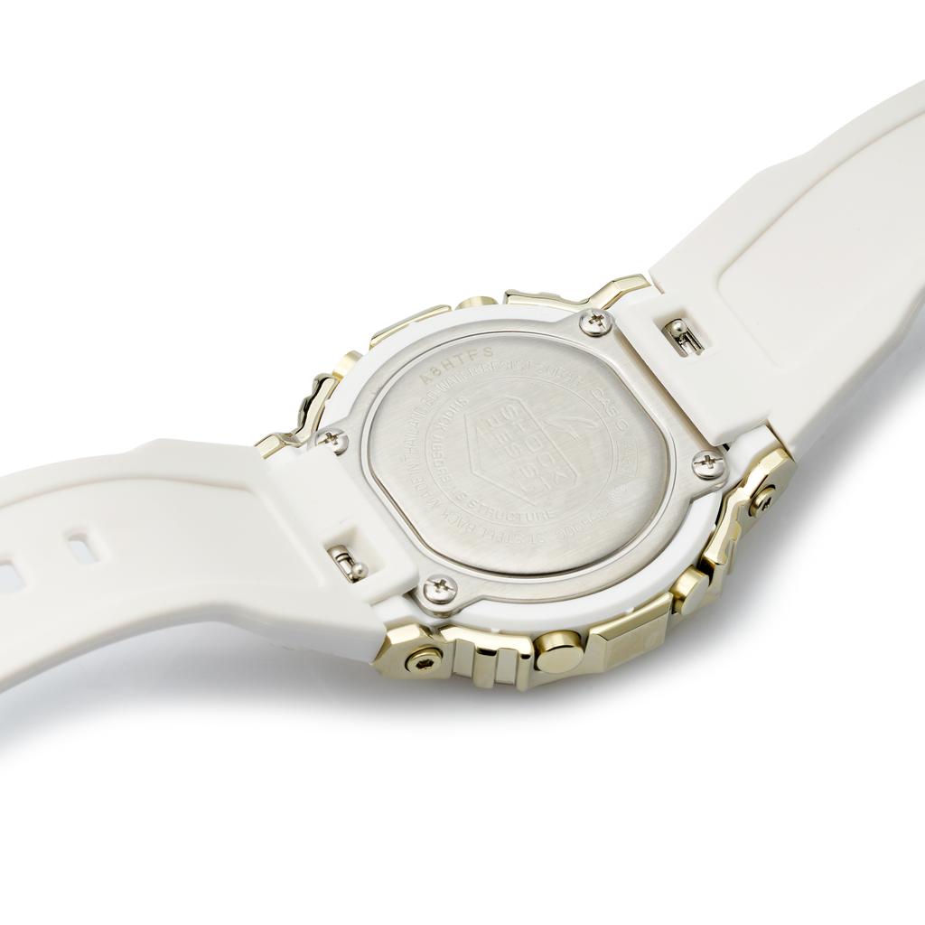 Casio Женские полностью металлические часы серии White GM-S5600G-7PRD GM-S5600G-7PRD
