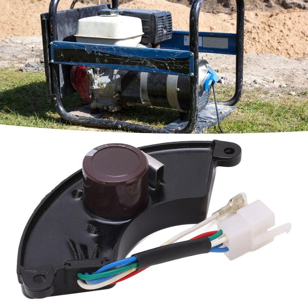 1 Phase 6 Wire AVR Volt Regulator 450V 680UF Voltage Regulator Accessory Controls