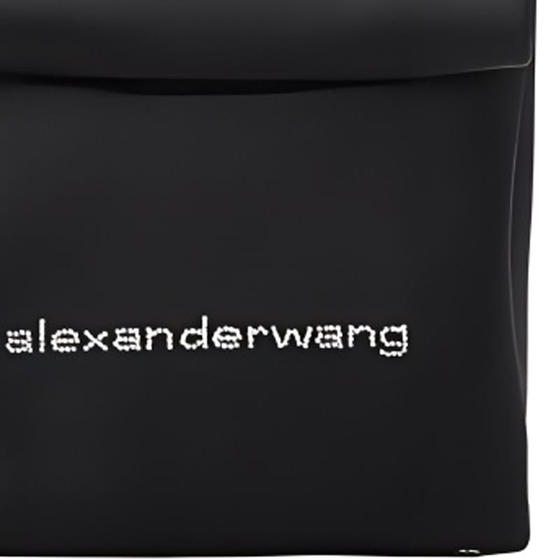 Alexander Wang Polyester Lunch Box Bag Lunch Clutch Women's Black 20421C01T001