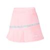 Li Ning Badminton Series Color Block Mid Waist Pleated Casual Skirt Women Skirts Light-Pink ASKU120-4