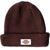 Dickies Короткая мелкая вязаная короткая шапка-бини, шапка, шляпа, шапка, часы, шапка, мужская, женская, коричневая,
