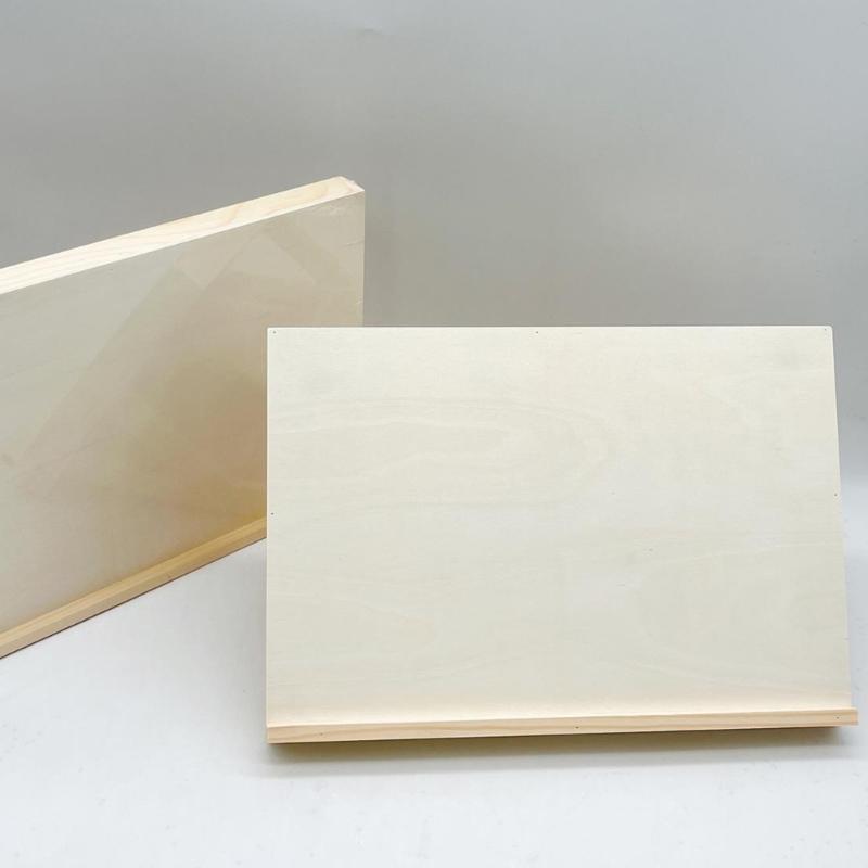 Portable Wood Tabletop Easel Angles Adjustable Drawing Easel Stand for Artist Beginner Sketching Watercolor Oil Painting