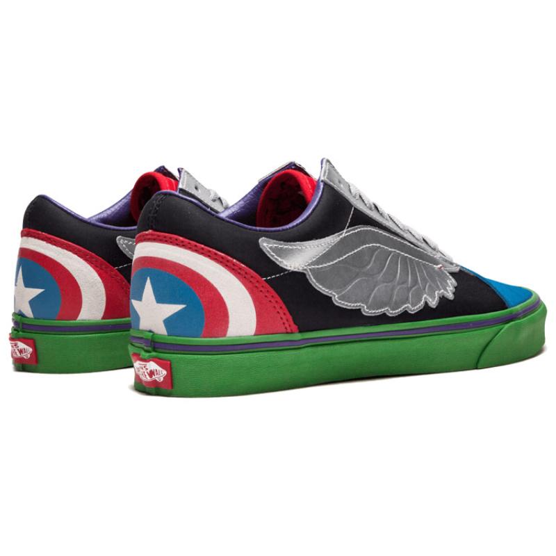 Vans Marvel X Vans Old Skool 'Avengers' Vans VN0A38G1U3V