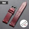 Vintage Oil Wax Leather Watchband 18mm 20mm 22mm 19mm 21mm 24mm Wristband Stitching Cowhide Strap for Omega for Seiko Watch Band