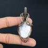 Wonderful Dendrite Opal Gemstone Handmade Pure Copper Wire Wrap Jewelry Pendant