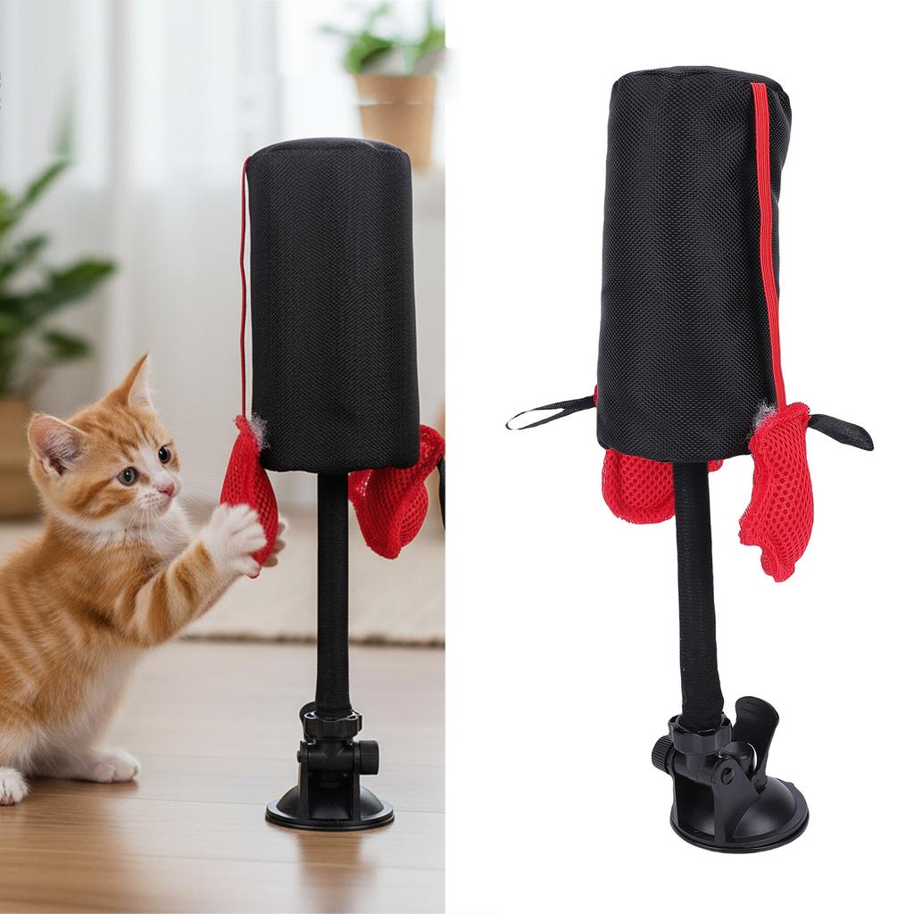 Cat Punching Bag Toy Spring   Swing Multifunctional Cat Boxing Funny Exercise Teaser Toy for Home