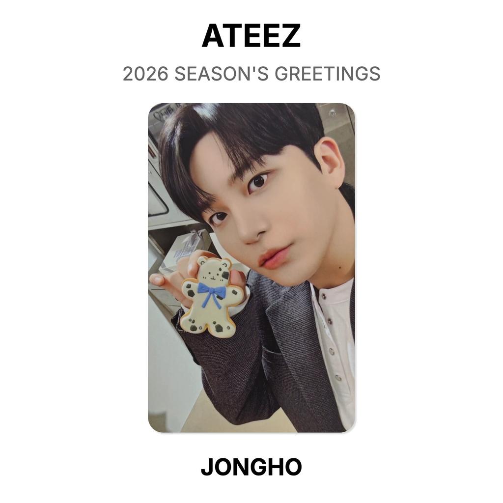 ATEEZ ПОЗДРАВЛЕНИЕ С СЕЗОНОМ 2026 Официальная фотокарточка