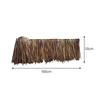 Artificial Straw Roof Thatch 100x50cm Exquisite Workmanship Versatile Accessories PE Synthetic Material Decoration Sturdy