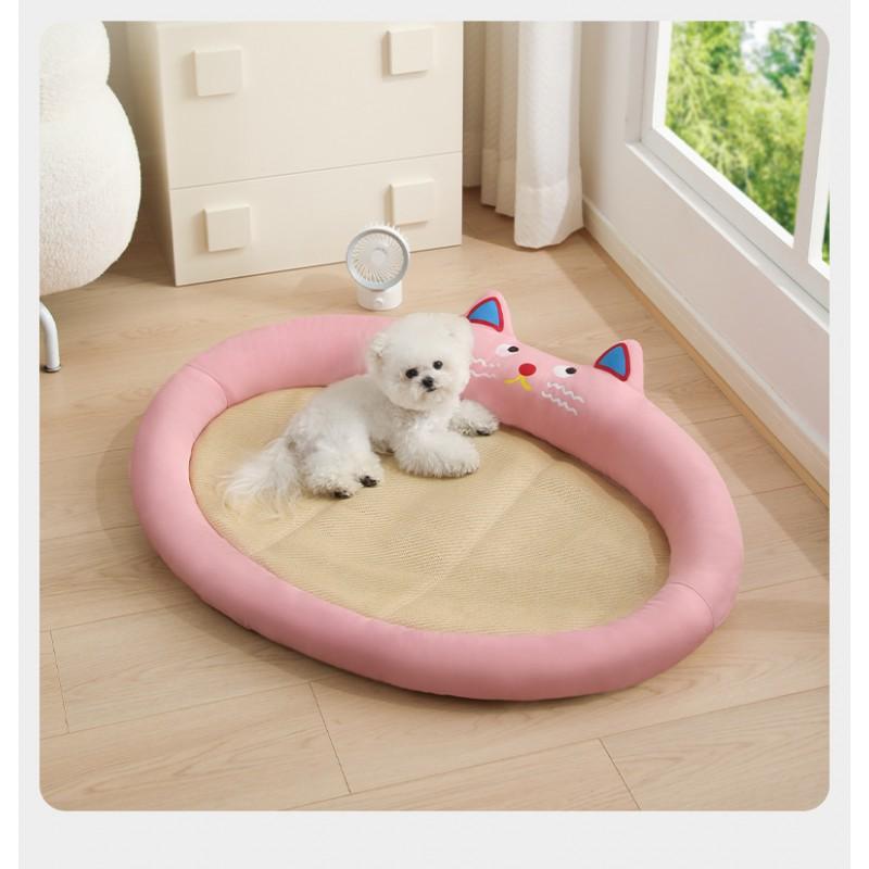Cool Pet Bed Small Dogs Cats Cooling Mat Soft Washable Indoor Dog Cot Teddy Bichon