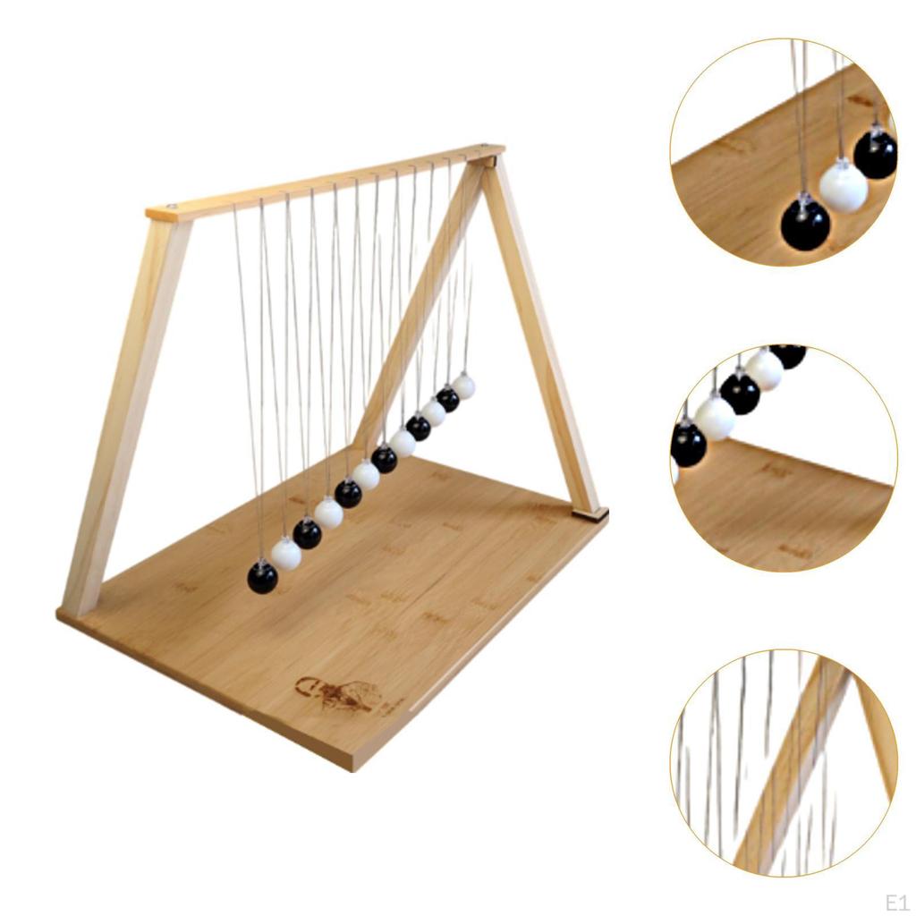 Балансировочные шары Newtons Cradle Ball Classic Funny с базой, сохранение энергии, одинарный