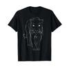 Panther Tiermuster T Shirt Vintage Fashion Versatile Breathable Casual Soft Unisex Homme Stretched Slightly Stylish