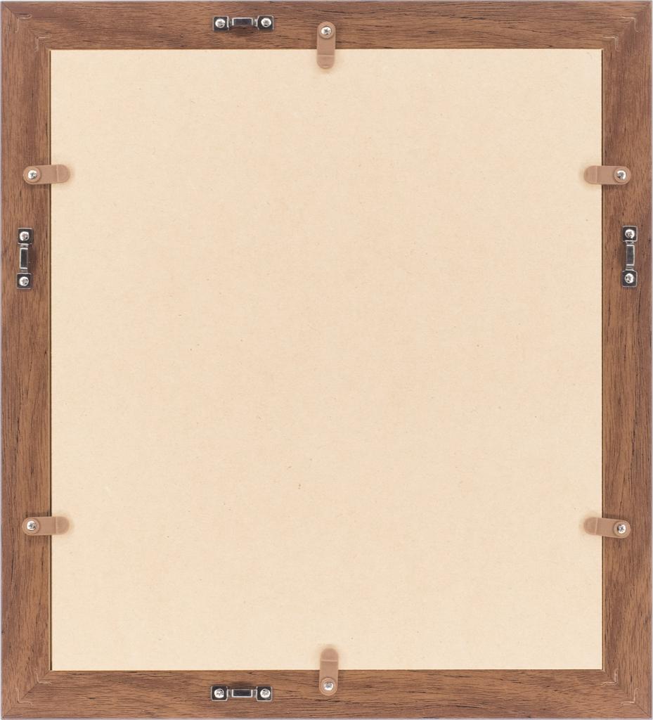 Colored Paper Picture Frame UV Cut Acrylic Specification 3709 White Brown