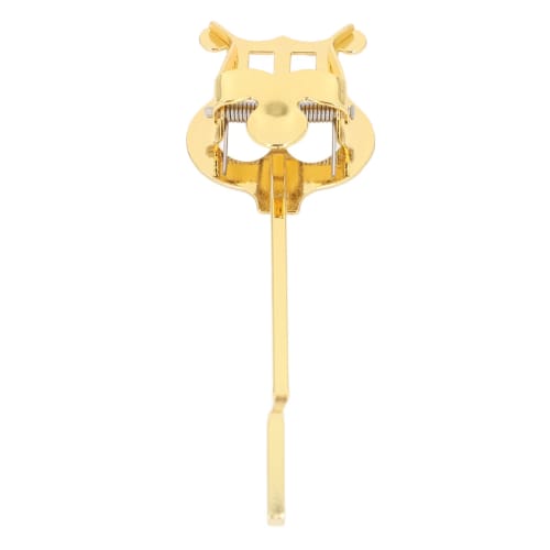 Music Stand for Marching Sheet Music, Alto Saxophone, with Music Clip, Alloy Material, Gold, Sheet Music Accessory