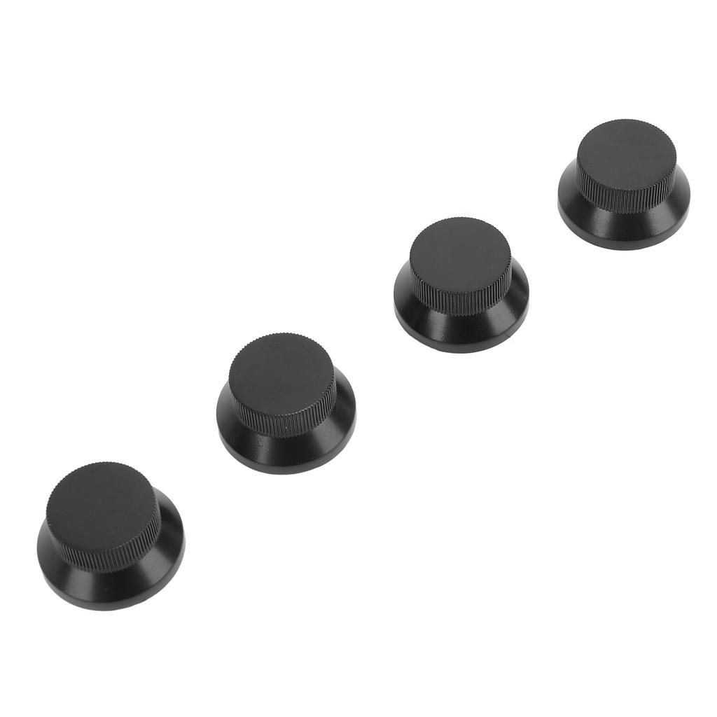 4 шт. Металлические колпачки для ручек Электрогитара Бас Ручки регулировки громкости и тона для внутреннего диаметра 6 мм