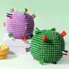 Bite-resistant Plush Dog Vocal Toy Ball Creative Pet Shake Sound Toy  Grinding Teeth