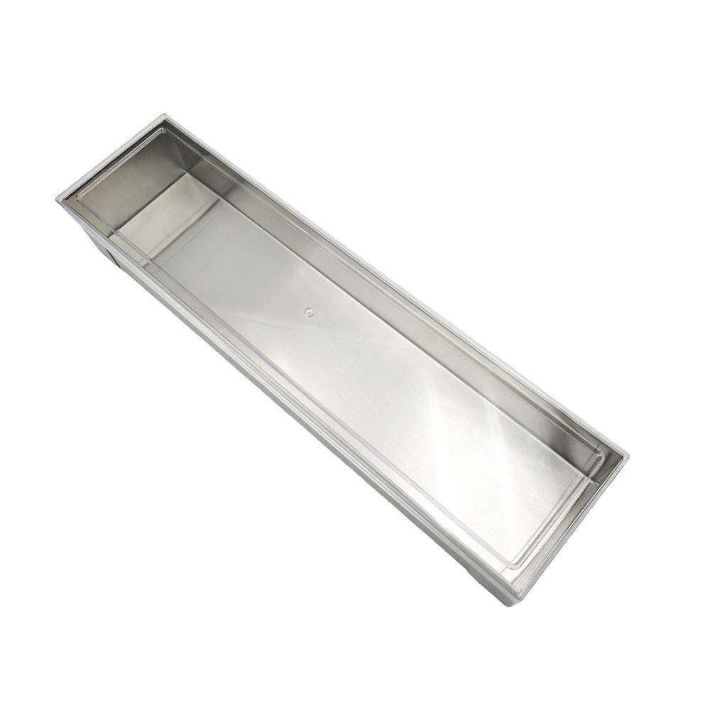 Форма для тирамису и поднос для желе - Прямоугольная форма из нержавеющей стали для муссового торта