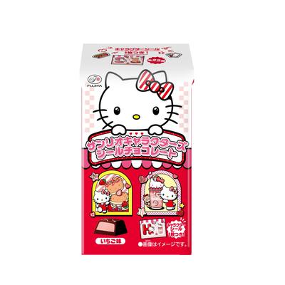 Fujiya Шоколад Sanrio Characters Seal, 5 штук x 10 упаковок