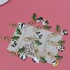 Cute Panda Keychain Metal Cartoon Style Bag Pendant for Collectible Souvenir