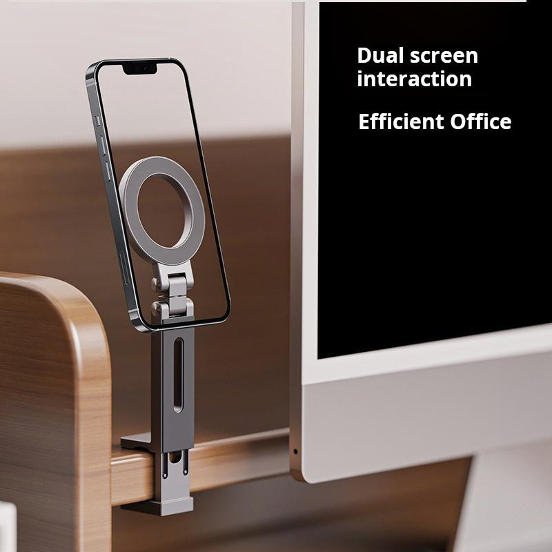 Универсальный магнитный держатель для телефона Дорожный гибкий вращающийся держатель для телефона без рук для iPhone 16 15 14 13 12 Pro Max