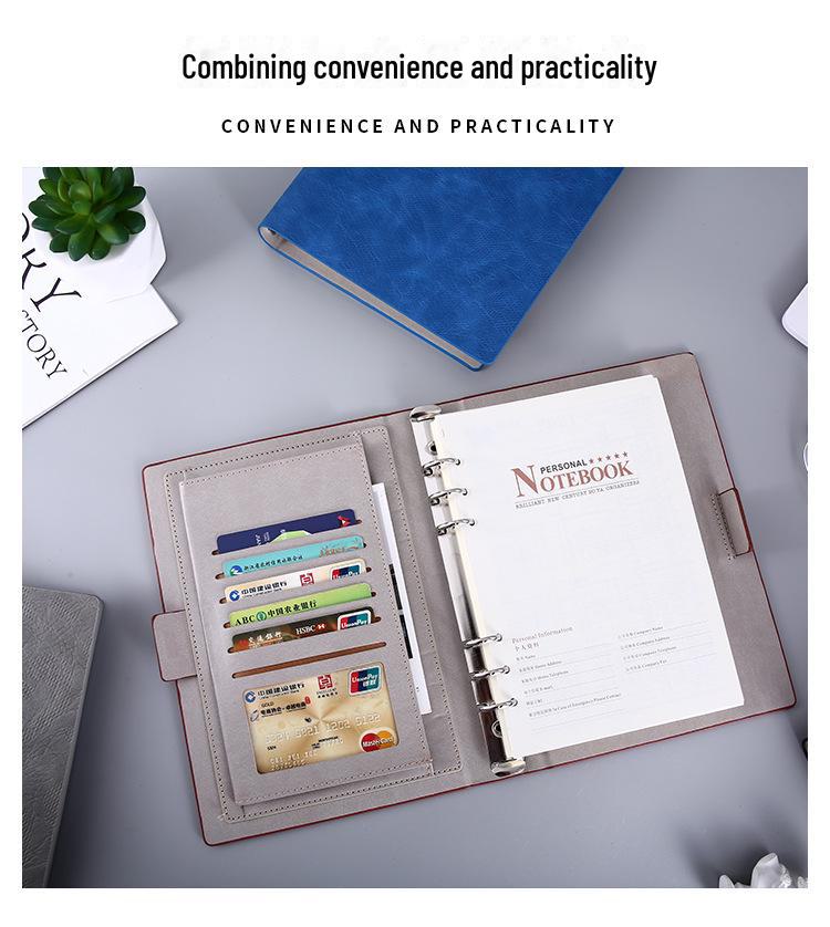 Блокнот А5: Супер толстый деловой блокнот с индивидуальным логотипом для офисных встреч