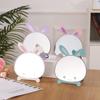 Cute Cartoon Rabbit Makeup Mirror Creative Bedroom Desktop Single-sided Bedroom Desktop Decoration