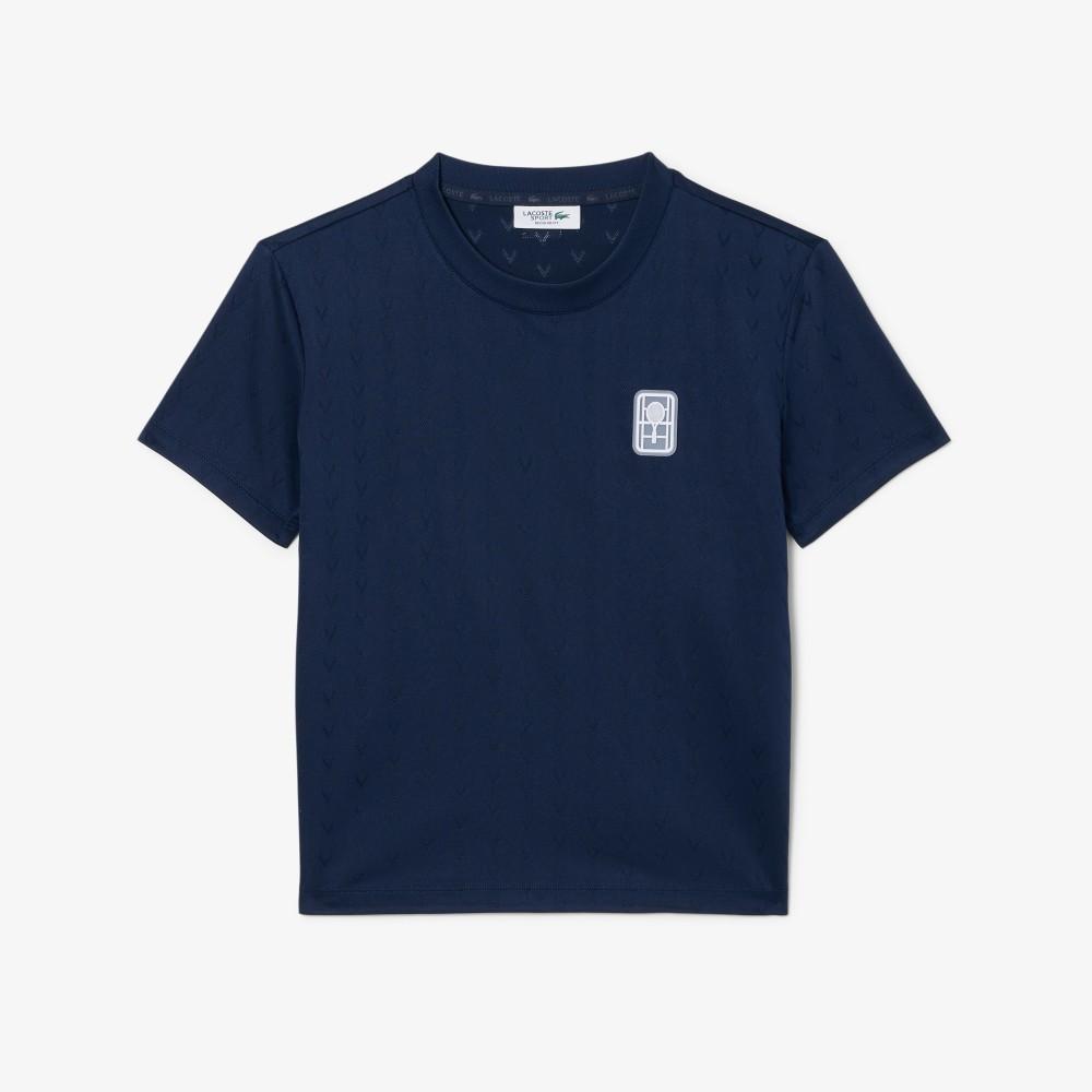 [Lacoste] Women's Tennis Heritage T-shirt TF2543-56G166