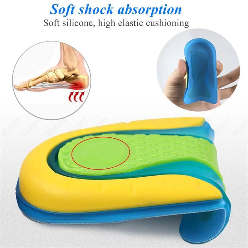 2 Pairs Silicone Gel Heel Pads for Plantar Spur Pain Relief Shock Absorption U-Cup Insole Cushions for Foot Comfort