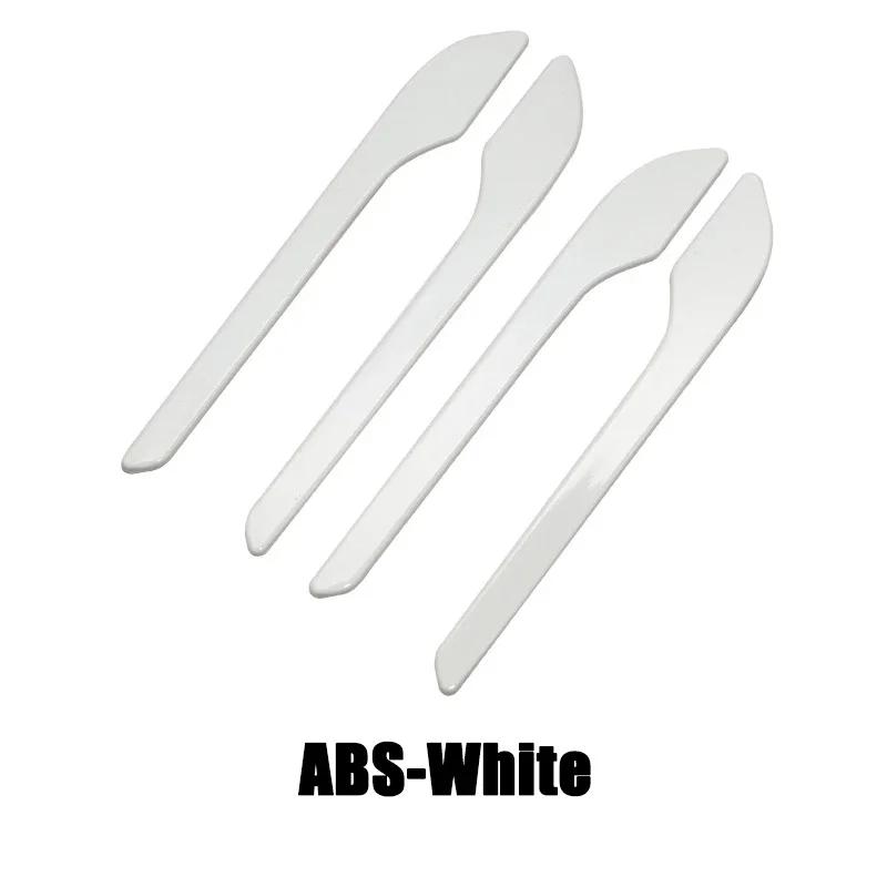 Автомобильная защитная наклейка на дверную ручку, декоративная наклейка, 4 шт./компл., защита от царапин для Tesla Model 3 Y 2025 ABS Worldmuma