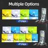 2pcs Car LED Front Fog Lights Bulbs Dual Colors Switchback White Yellow For Suzuki ALTO GF 2009 2010 2011 2012 2013 2014 2015