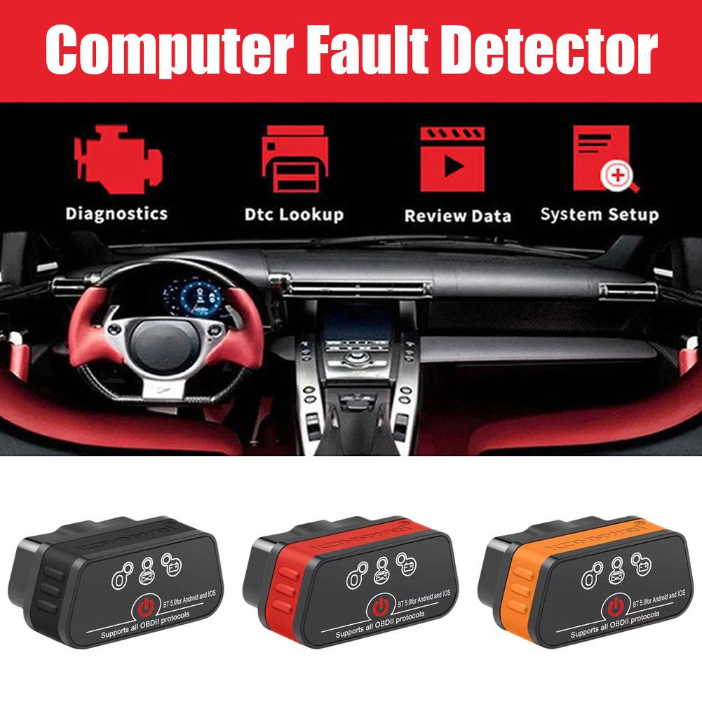 KW903 ELM327 V1.5 Bluetooth 5.0 OBD2 сканер для Android/IOS OBD 2 автомобильный диагностический инструмент считыватель кодов pk Vgate ICAR2 ICAR 2 R9P4