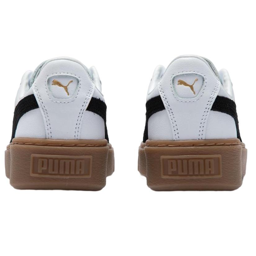 (WMNS) PUMA Basket Platform L 'White' Women's 394369-01