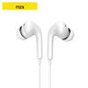 PISEN Наушники-вкладыши с шумоподавлением и микрофоном, проводные 3,5 мм, глубокие басы, двухканальные