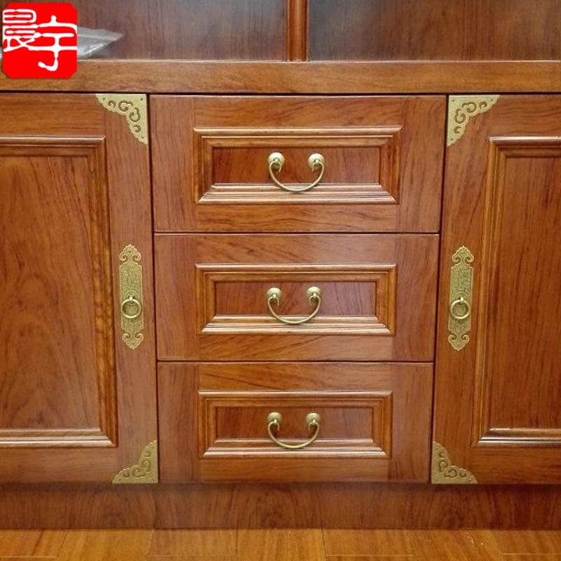 Xiangyun Антикварный Бронзовый Односторонний Медный Угловой Кронштейн Защитник
