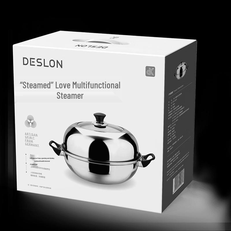 Многофункциональная пароварка из нержавеющей стали Desilong DFS-D009