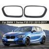 1 Pair Gloss Black Car Front Bumper Kidney Grille Frame Replacement For BMW 1 Series F20 F21 LCI 118i 120i 125i 135i
