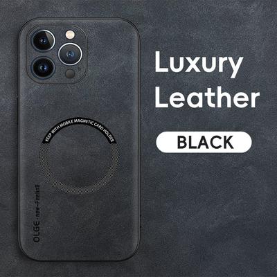 Магнитный ретро кожаный мягкий чехол для iPhone 14 Pro Max iPhone14 Pro Max Plus 5G Беспроводная зарядка Чехол для телефона