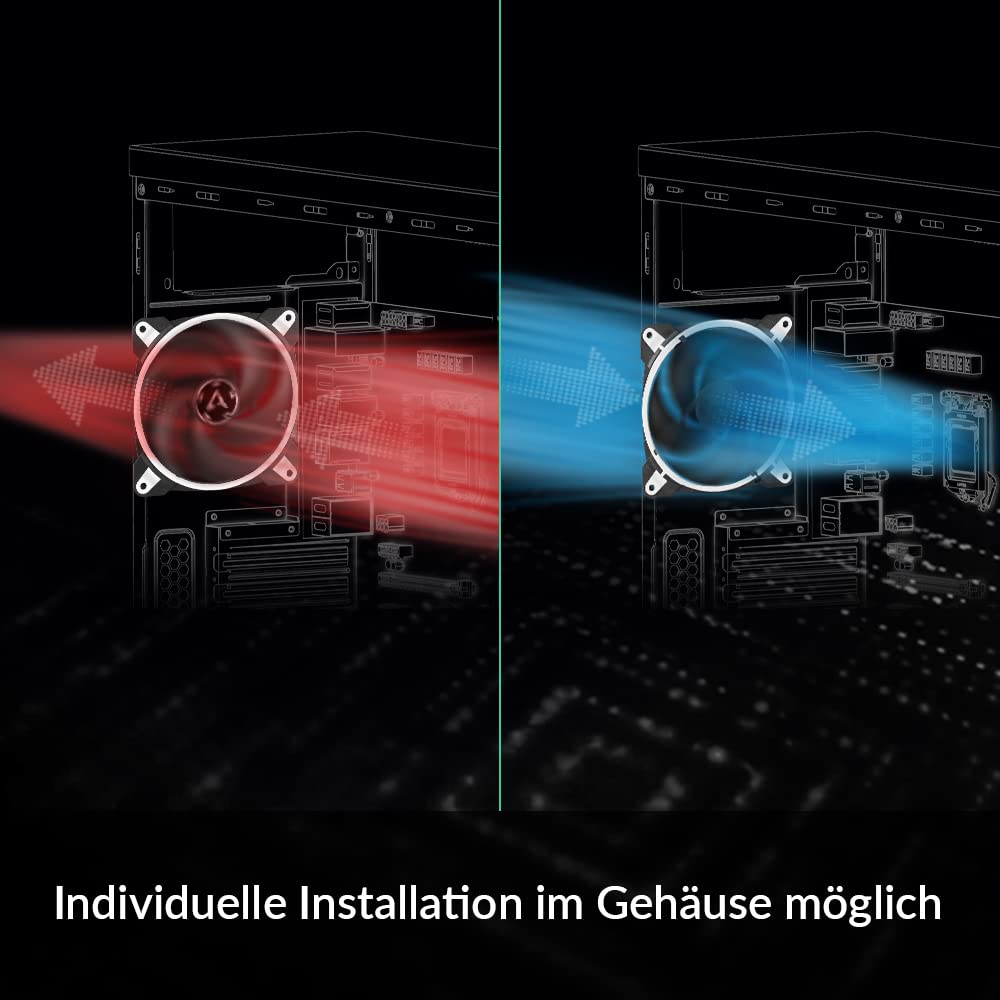 ARCTIC BIONIX P120 WHITE 120mm PWM Fan ACFAN00116A