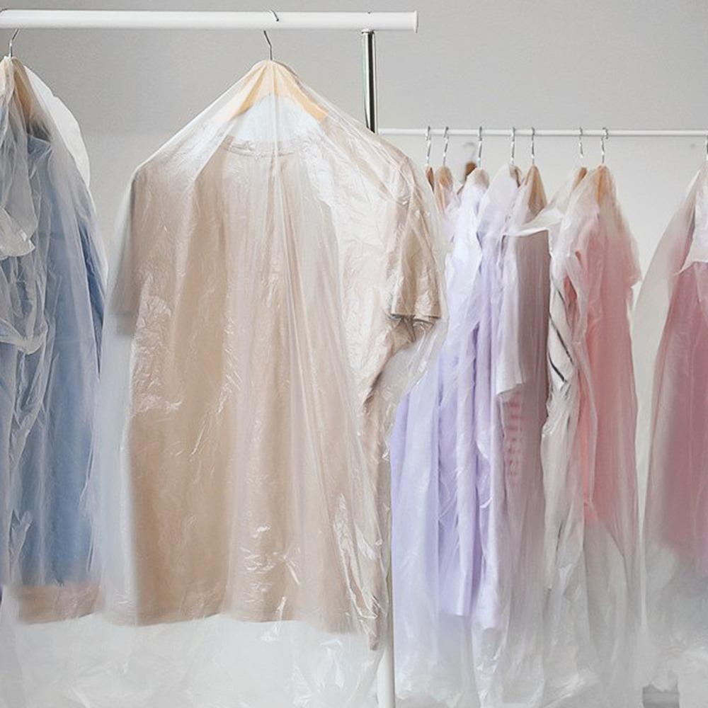 Водонепроницаемый Чехол от пыли для висящей одежды из химчистки Защитник пальто Сумка для одежды Органайзер для гардероба